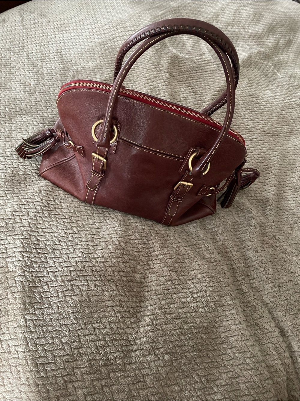Dooney & Bourke Florentine Leather Bag - Picture 4 of 16